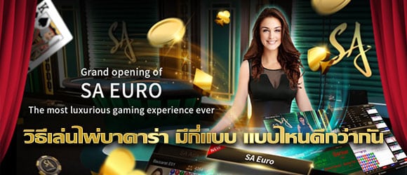 วิธีเล่นไพ่บาคาร่า